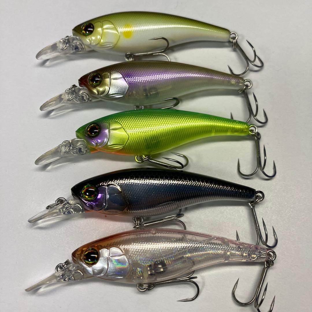 【新品未使用】ジャッカル　ソウルシャッド68SSR-F ５セット