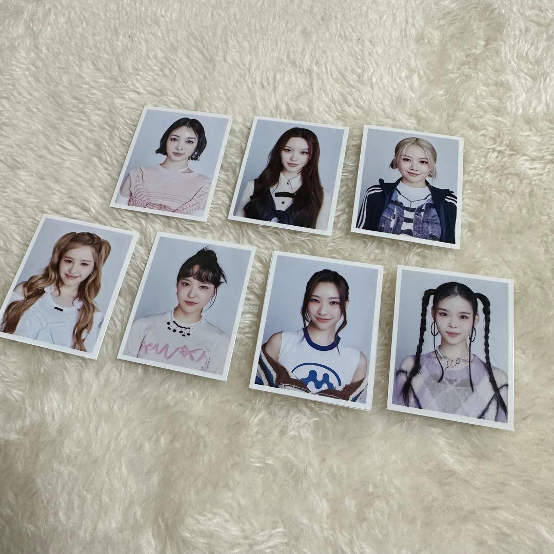 XG ID フォト 7枚セット KCON 証明写真