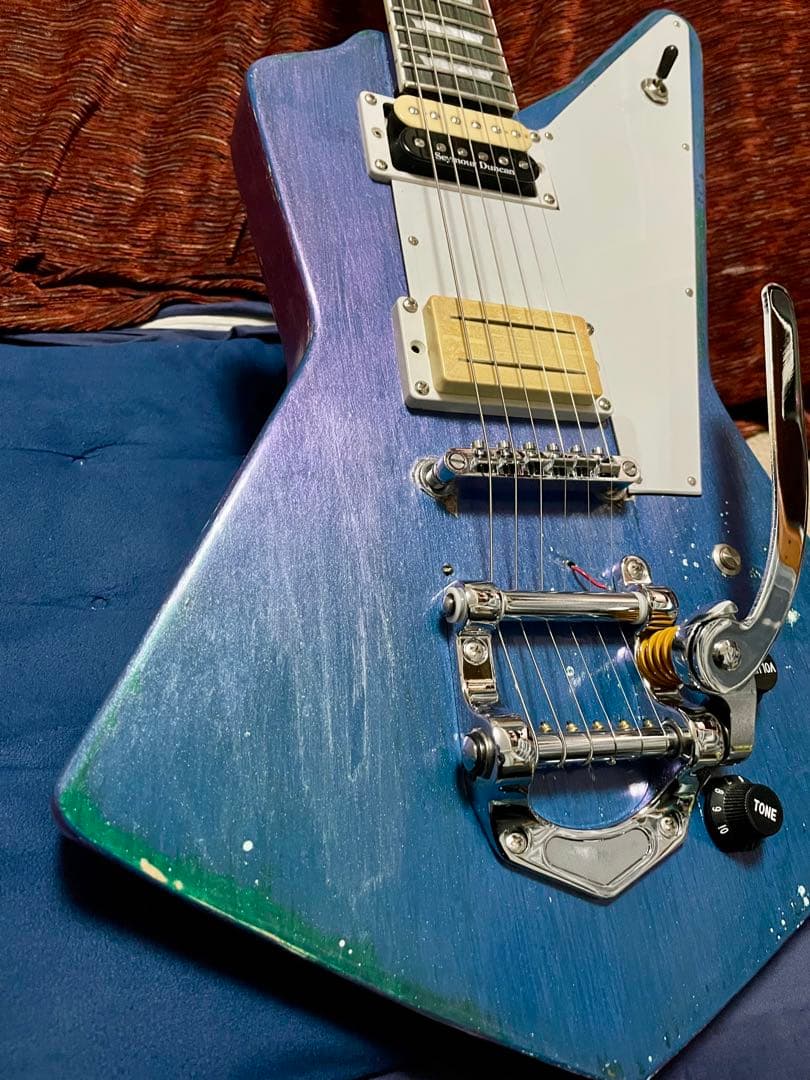 エクスプローラ　エルボーカット　コンポーネント　エレキギター