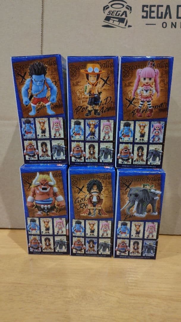 フィギュア トレジャーラリー 2 海外正規品 ワンピース ワーコレ
