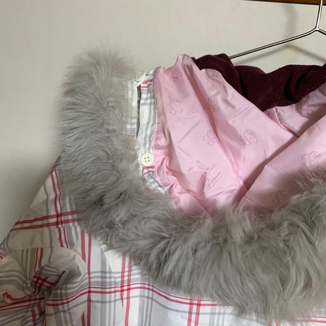 スノーボードウェア　チェック柄　11号　美品　おまけあり