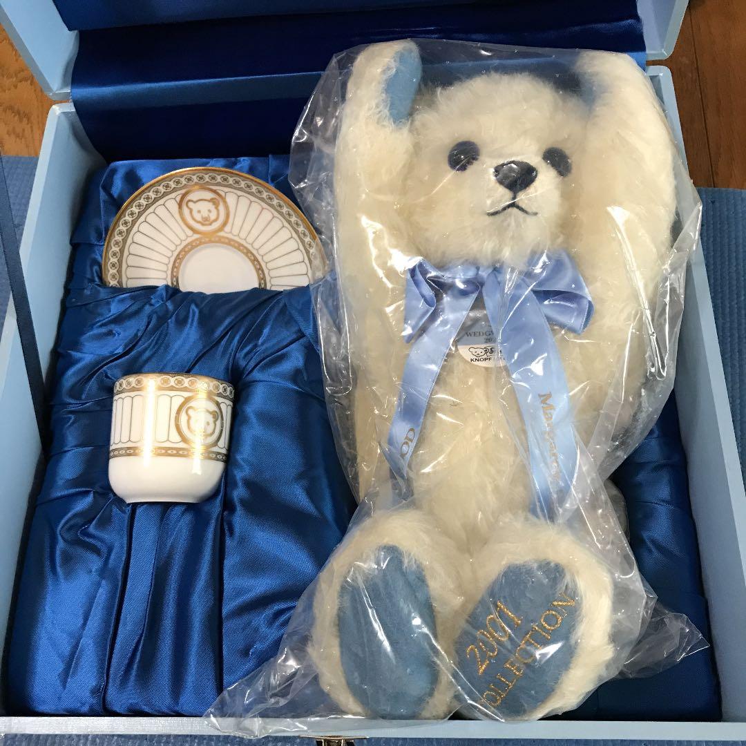 未開封　シュタイフ　日本限定　　　　　　ウエッジウッドベア２００１年