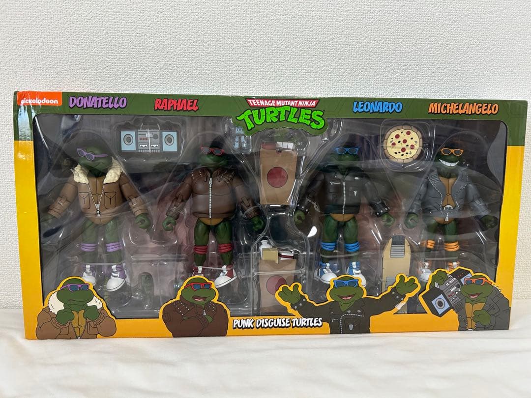 ニンジャタートルズ パンクディスガイズフィギュアセット