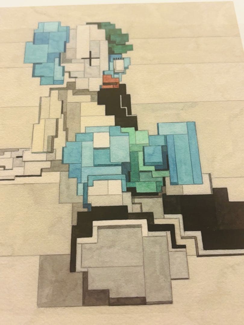 アダムリスター　版画 限定50 KAWS モデル シルクスクリーン 限定25