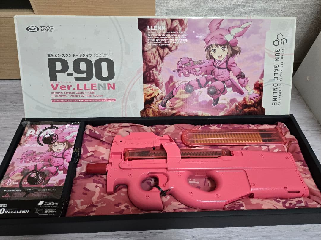 P90 Ver. LLENN 電動ガン　ggo ガンゲイルオンライン