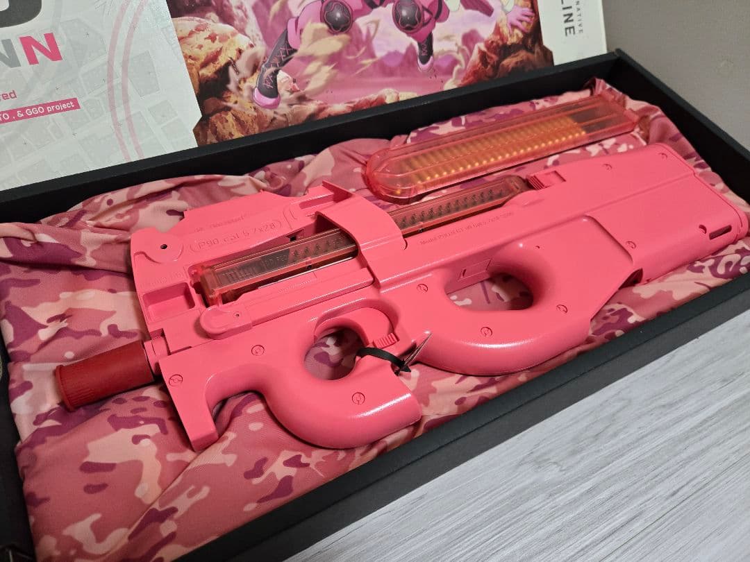 P90 Ver. LLENN 電動ガン　ggo ガンゲイルオンライン