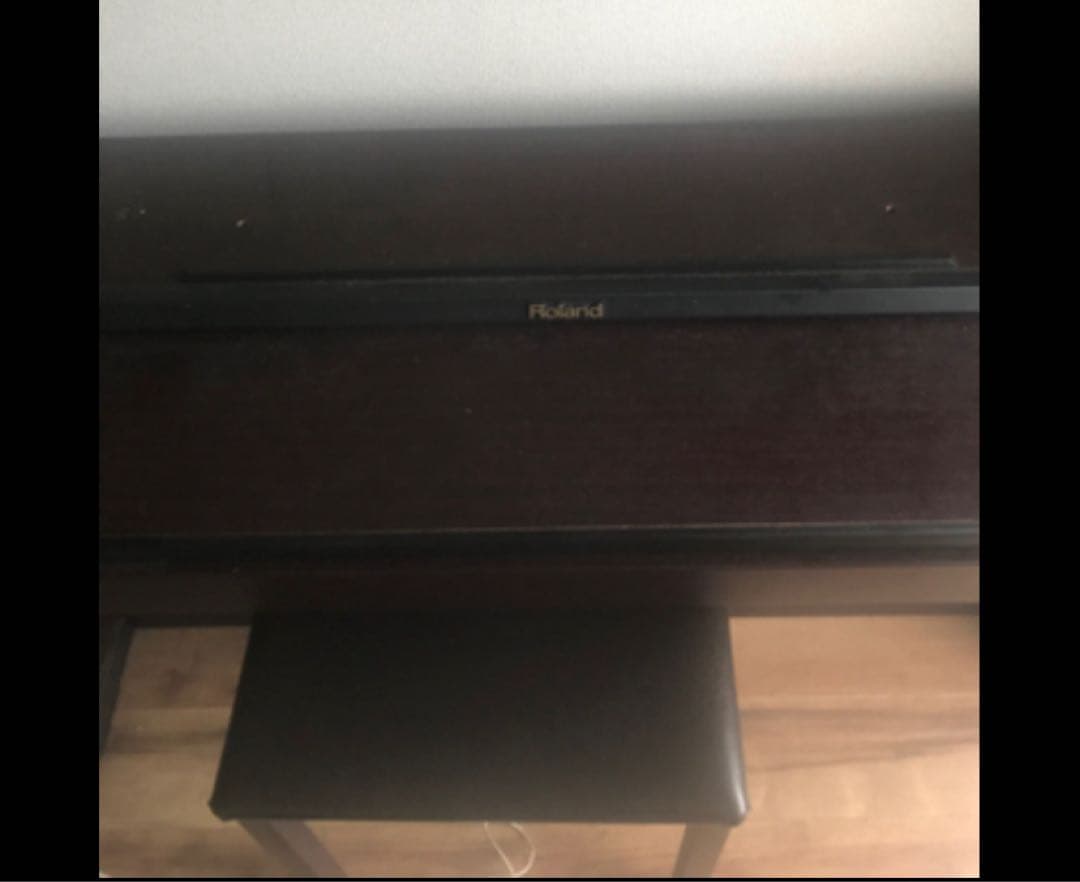 名古屋市　引き取り限定　Roland 電子ピアノ 椅子付き