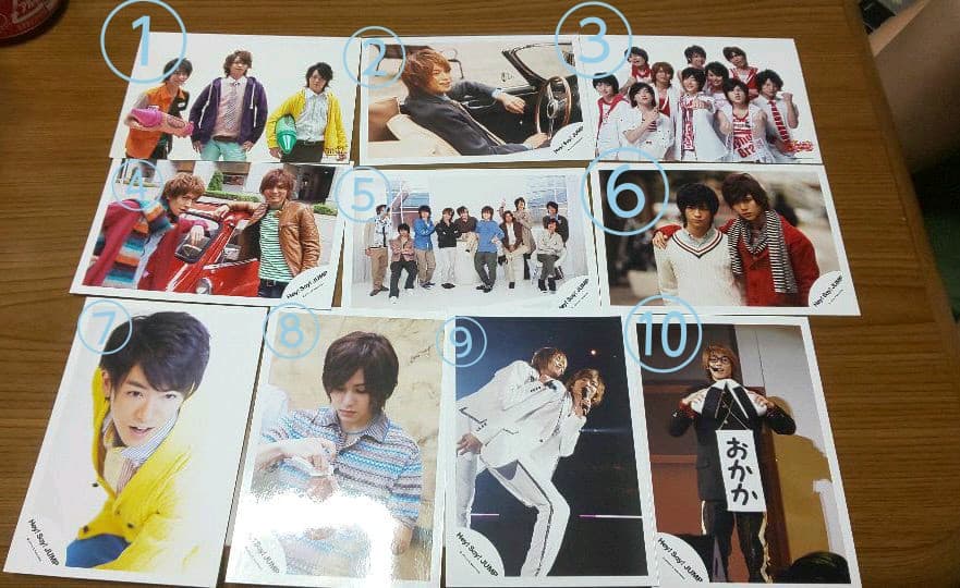 Hey! Say! JUMP 公式写真 集合 生写真