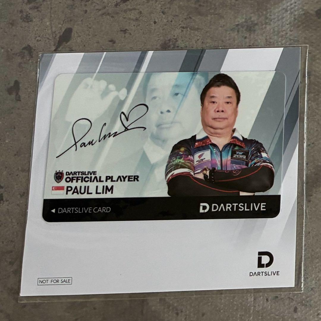 ポールリム　ダーツライブカード　オフィシャルプレイヤーカード