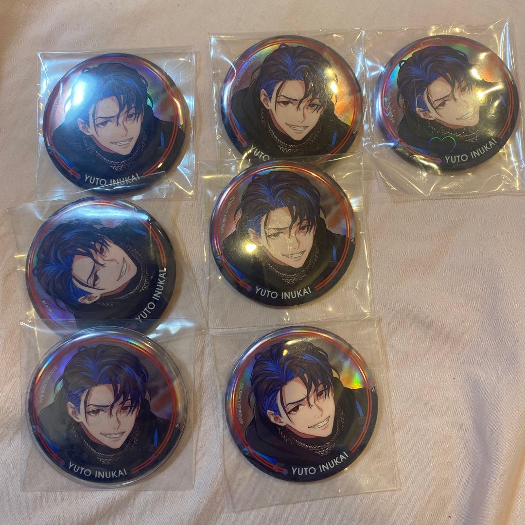 ParadoxLive 犬飼憂人 パラライ 3周年 缶バッジ