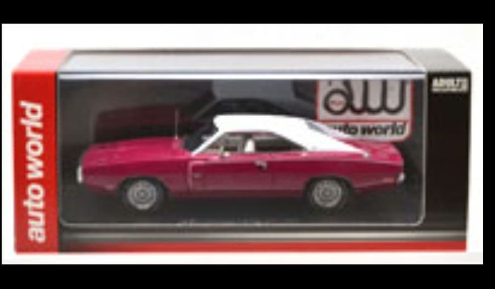 auto world 1970 ダッジ・チャージャー R/T(ピンク)