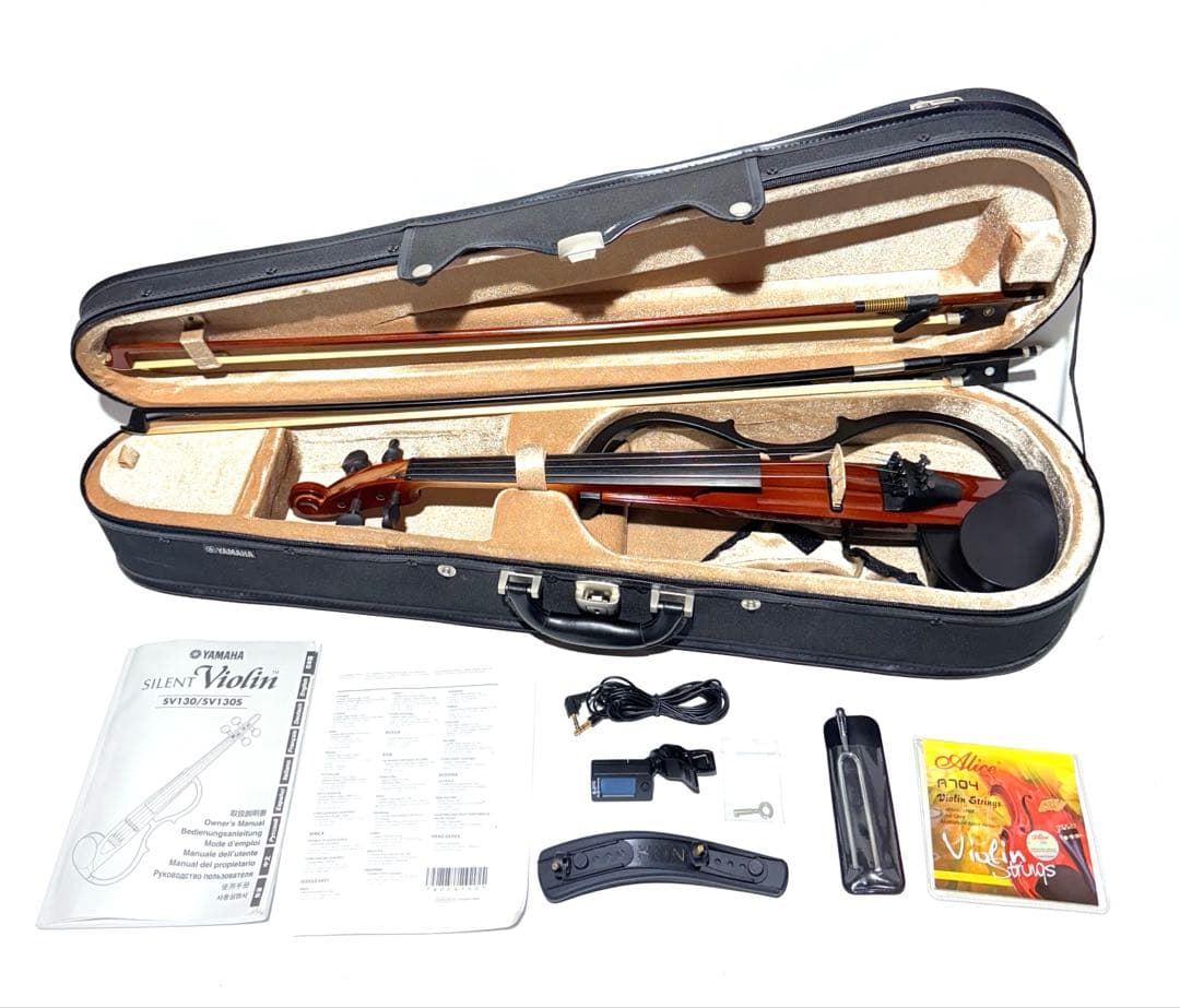 【動作良好】YAMAHA SV130 サイレントバイオリン エレキバイオリン