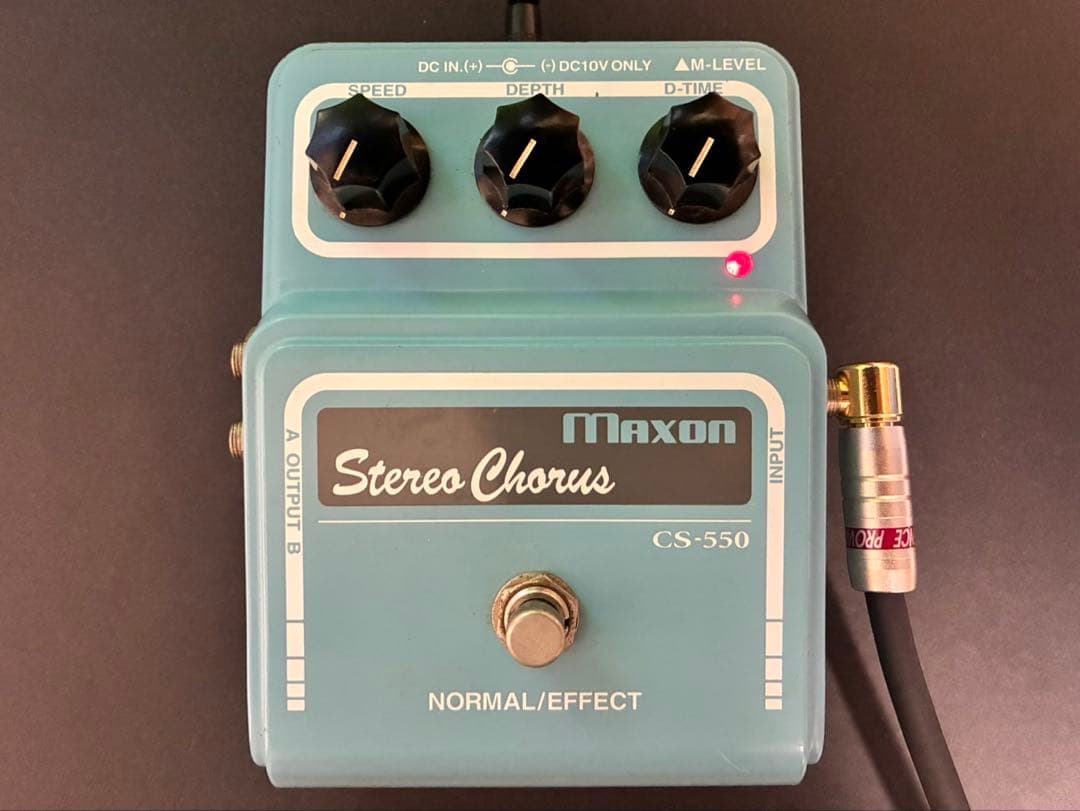 ☆完動品☆Maxon CS-550 Stereo Chorus 初期