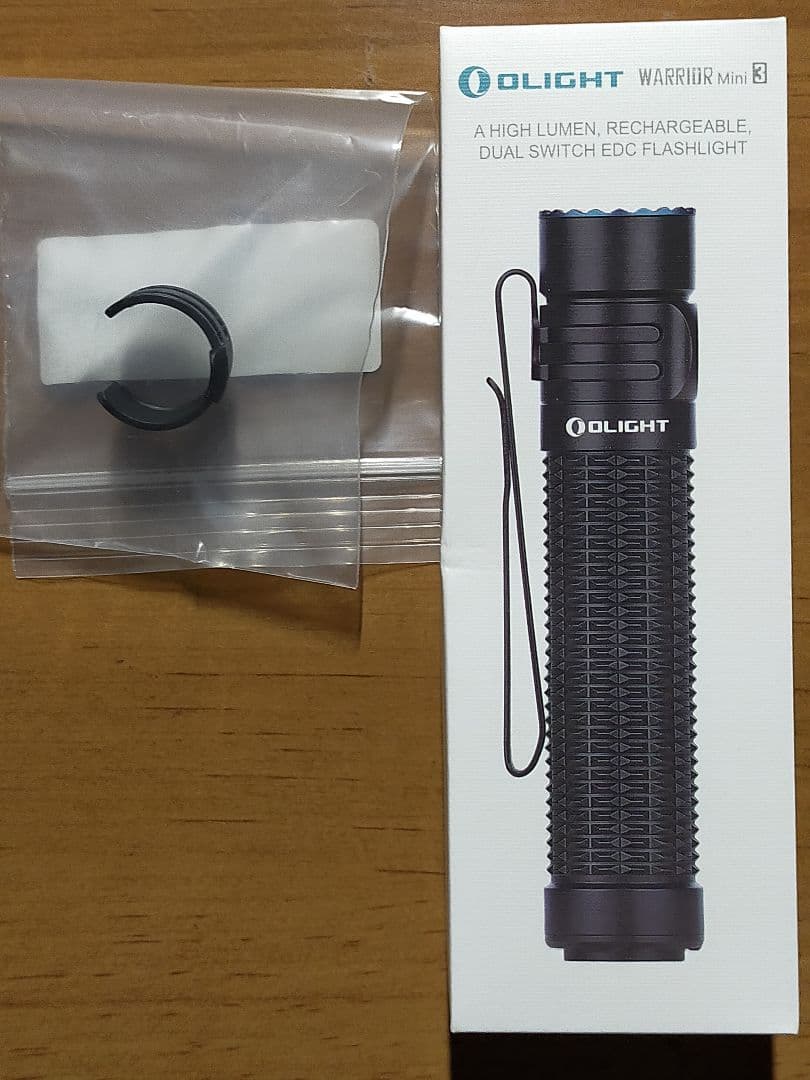 オーライト WARRIOR Mini 3 タクティカルライト ブラック