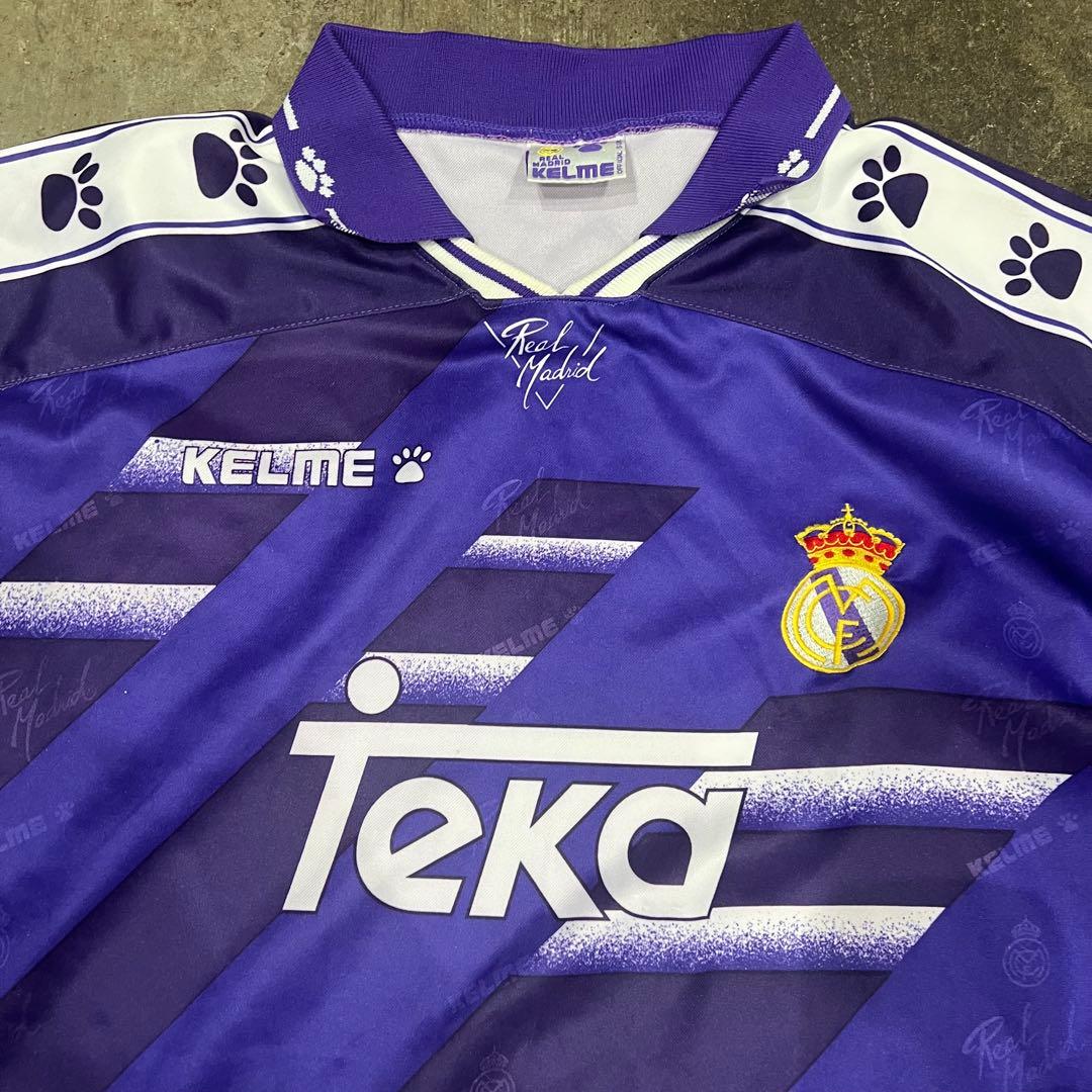ウェア 1994 1996 kelme real madrid away shirt