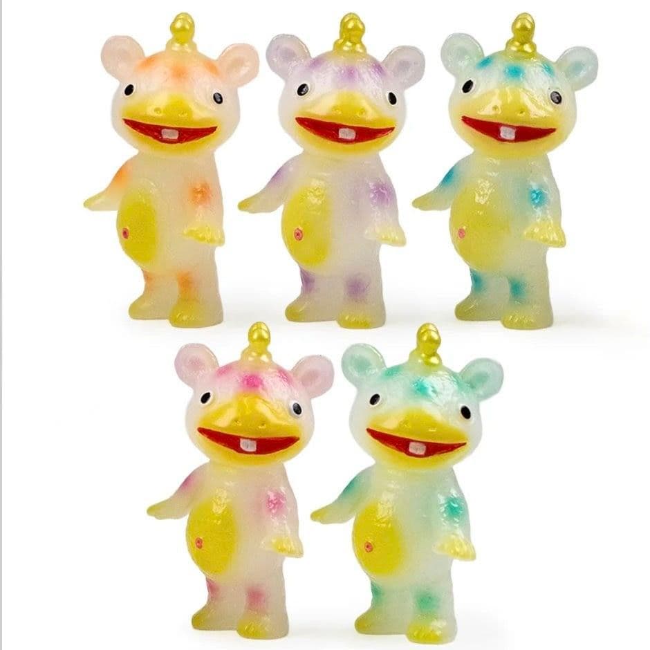 新品未開封☆ブルマァク☆ツブラヤ限定カラーちびブースカ☆ソフビ全5種