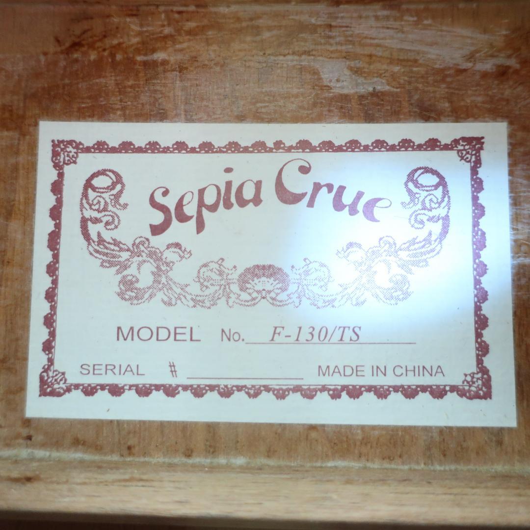 美品 Sepia Crue F-130/TS アコースティックギター