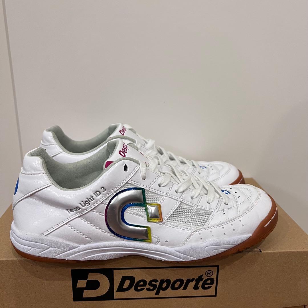Desporte テクサライト ホワイト フットサルシューズ