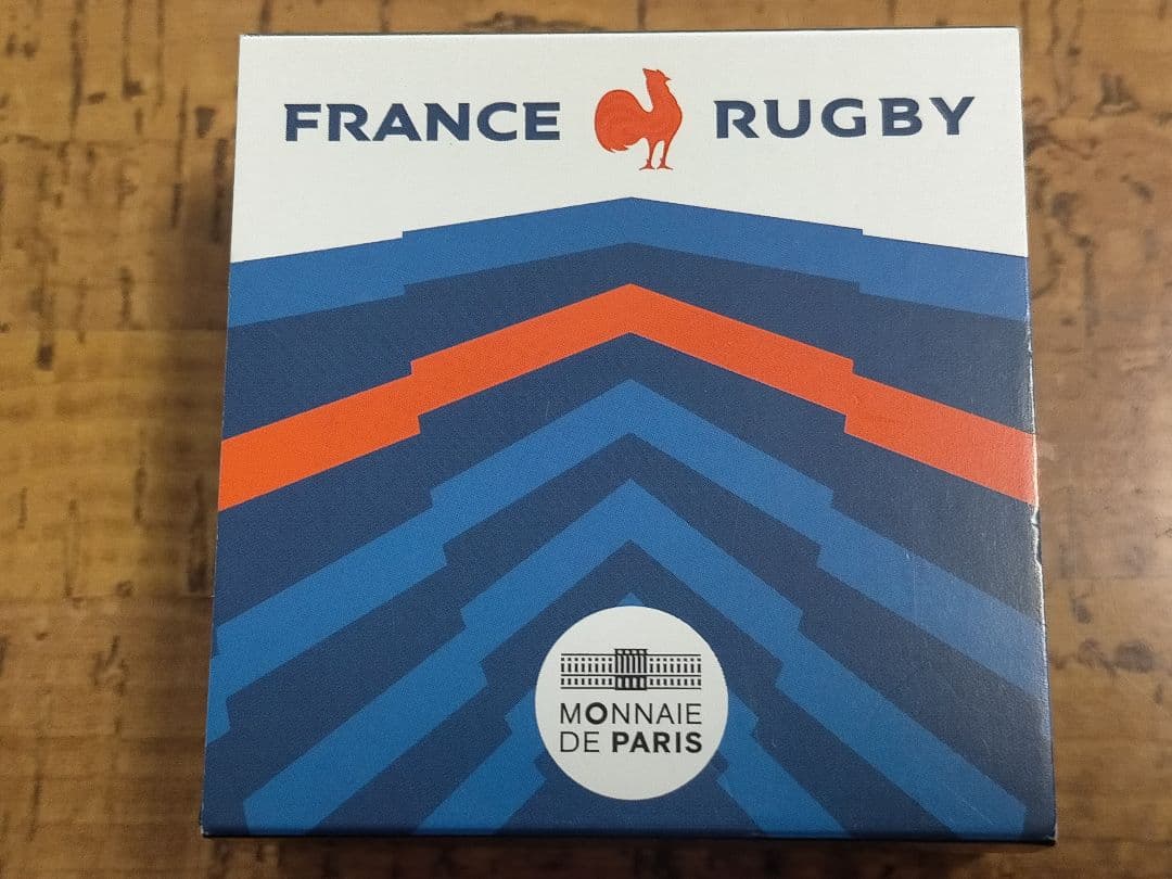 ♥♥。「フランス2023年 ラクビーワールドカップ10ユーロ記念銀貨 」。