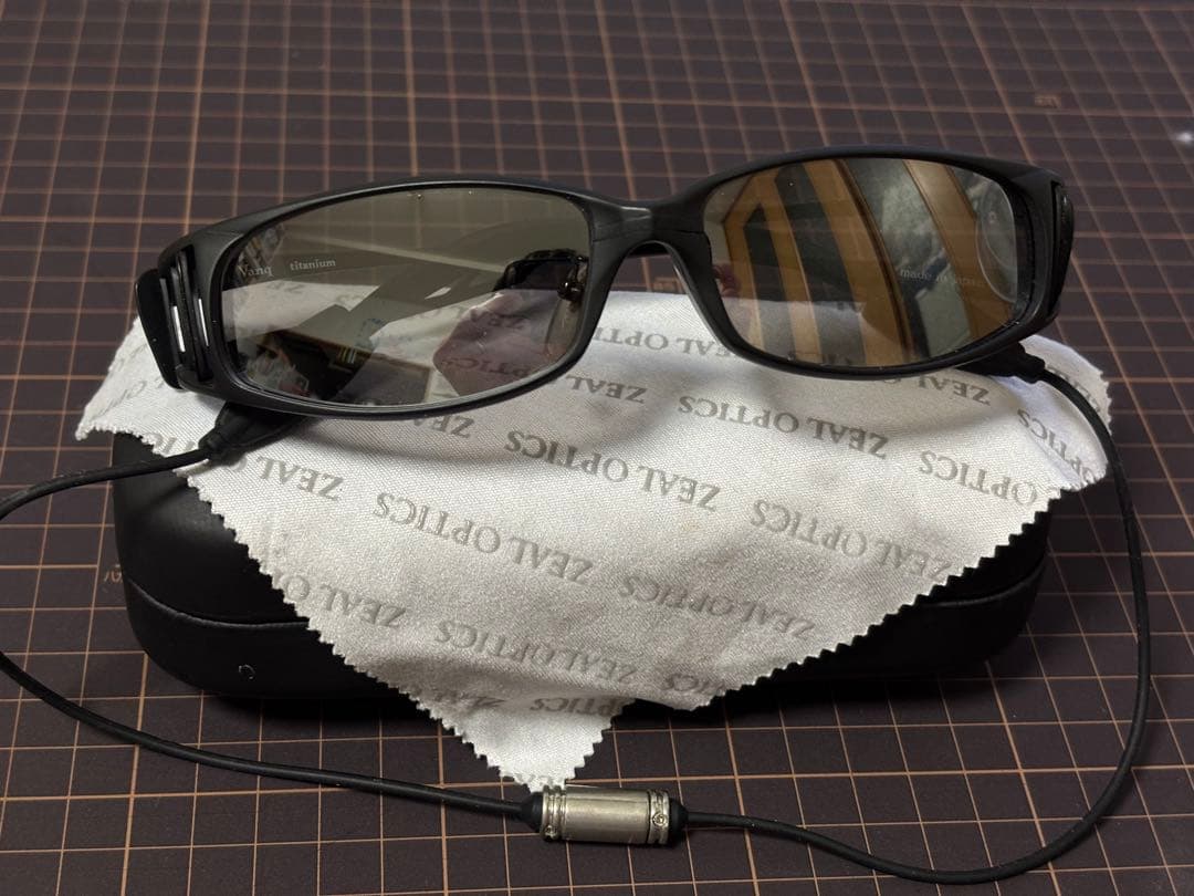 【美品】ZEAL OPTICS Vanq ヴァンク ジールオプティクス 偏光