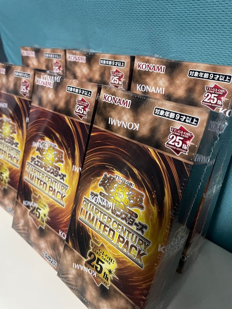 遊戯王　クォーターセンチュリーリミテッドパック6BOX