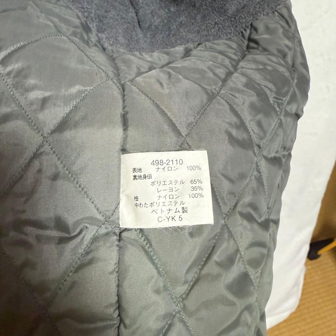 ホノルルハワイキキ【M】ベンチコート 裏起毛 キルティング ユニセックス ピステ