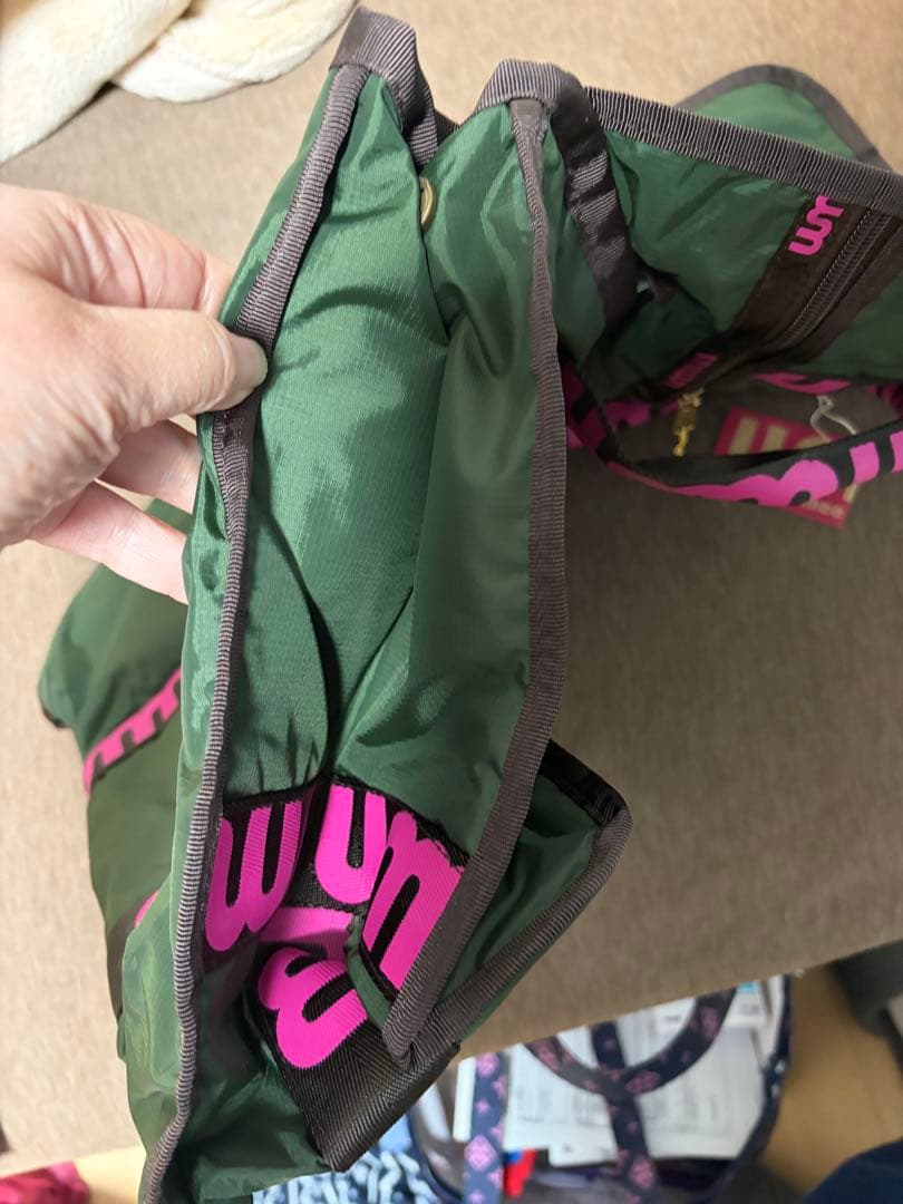 ドリカム　WMMW オリーブグリーン　バック