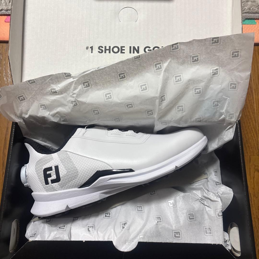 最終価格　 FOOTJOY ゴルフシューズ FJ ホワイト