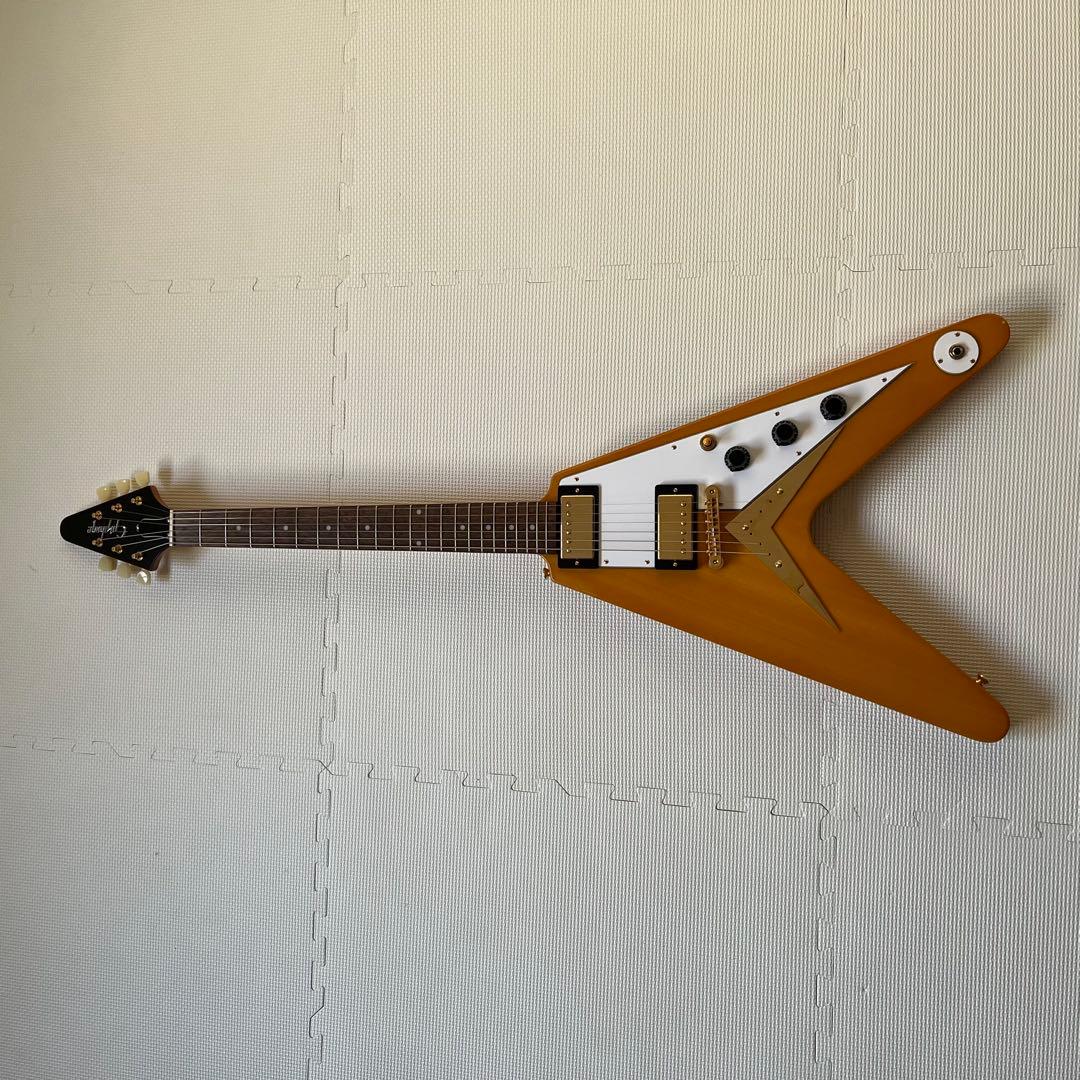 ギター Epiphone IGC 1958 Korina Flying V
