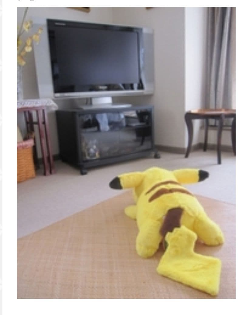 ■ ぬいぐるみ大くったりピカチュウ 激レア！！