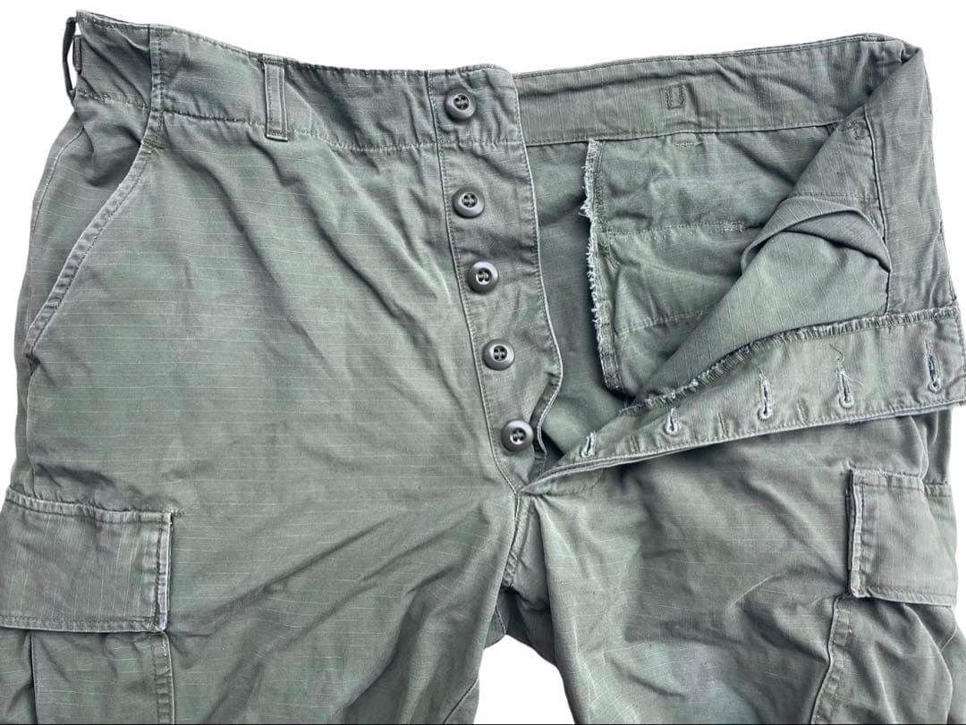 米軍ナム戦4thジャングルファティーグパンツ1967年官給品M/Rサイズ