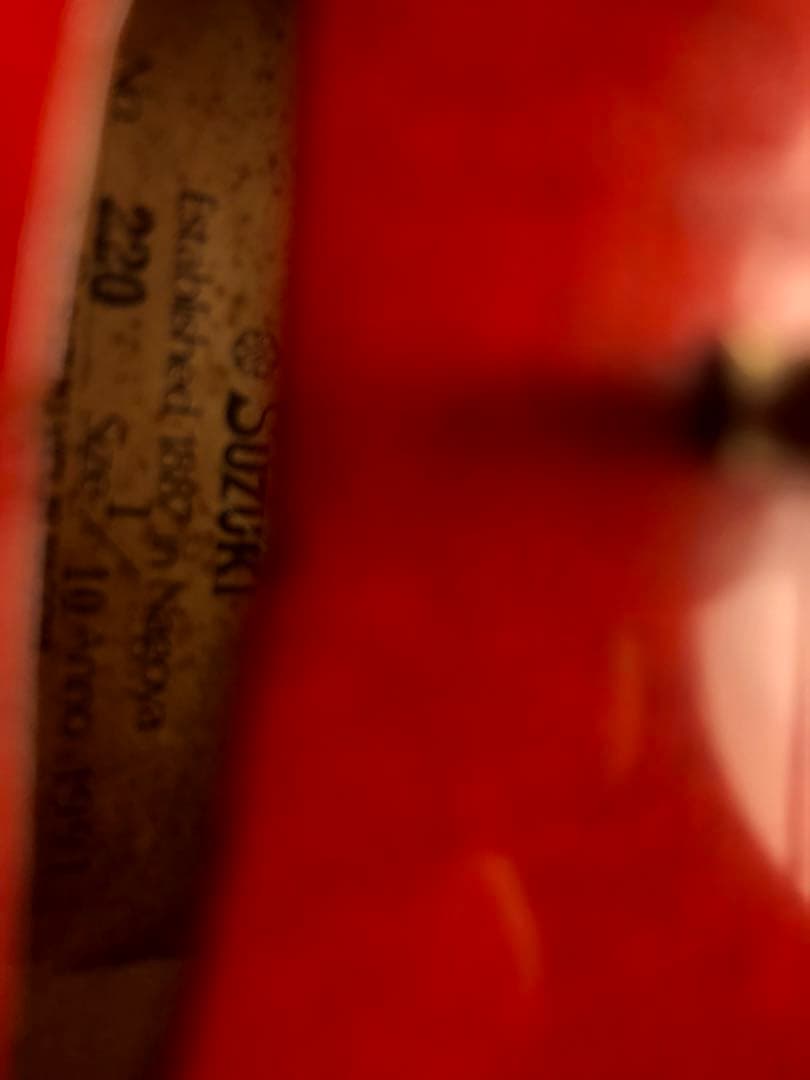 【駒&魂柱調整済】Suzuki分数バイオリンNo220 1/10 1991