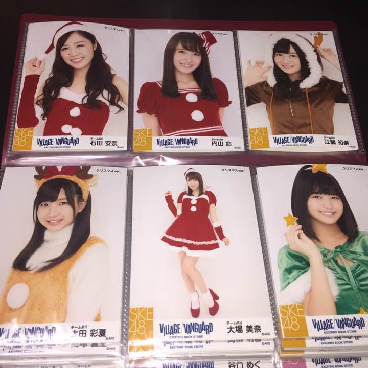 SKE48 ヴィレッジヴァンガード クリスマス 生写真 チームKⅡ 研究生