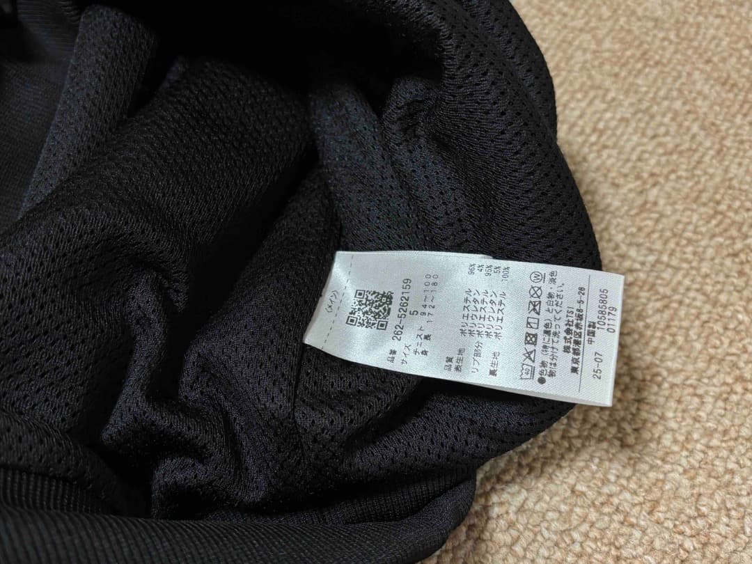 ジャックバニー オクタ裏地スウェット ブラック 5 アウター ブルゾン トップス