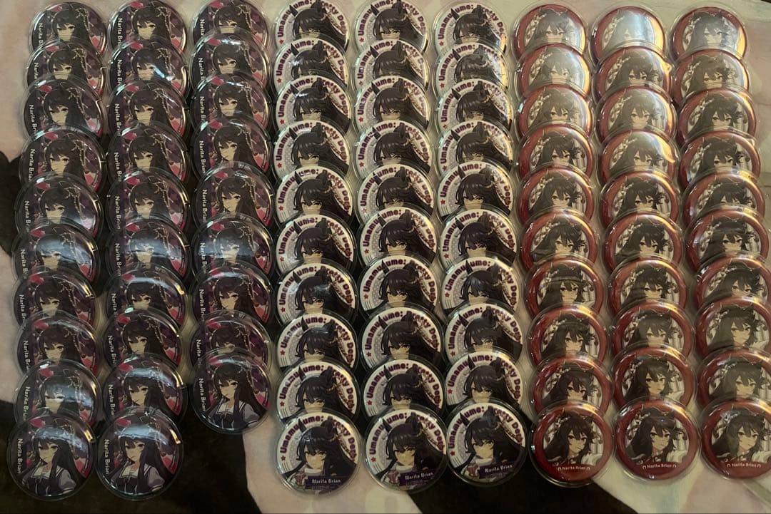 ウマ娘　ナリタブライアン　缶バッジまとめ売り　おまけ付き