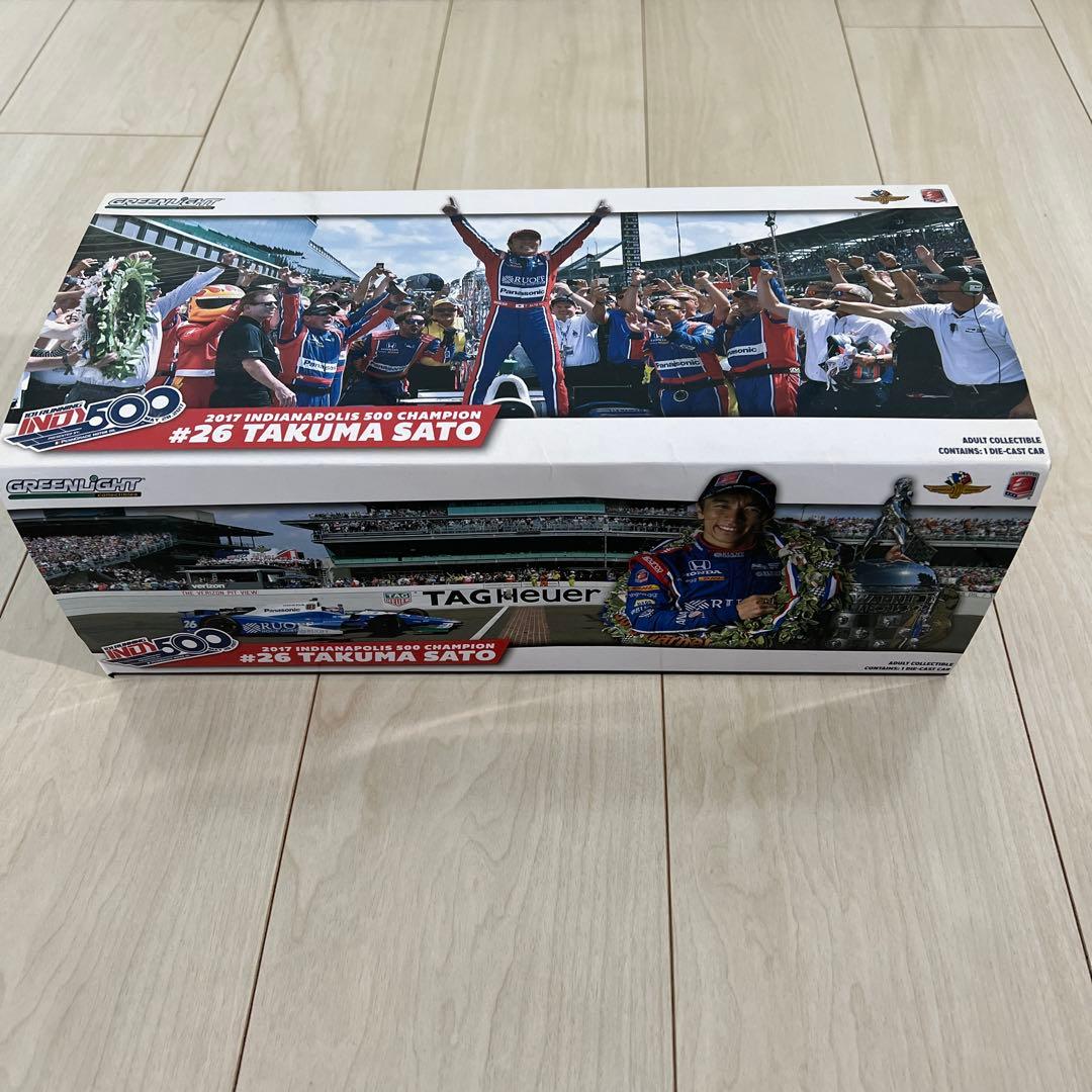新品　#26 TAKUMA SATO 2017 INDIANAPOLIS 500