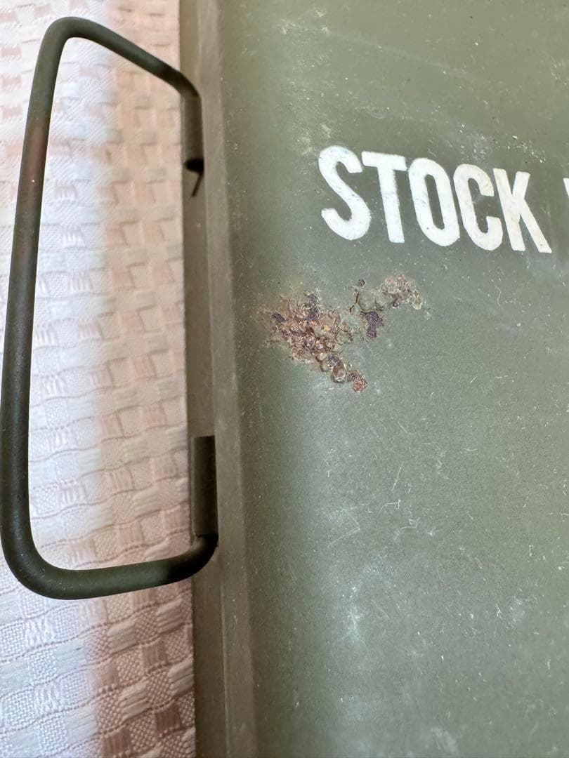 米軍 実物 ファーストエイド メタルケース