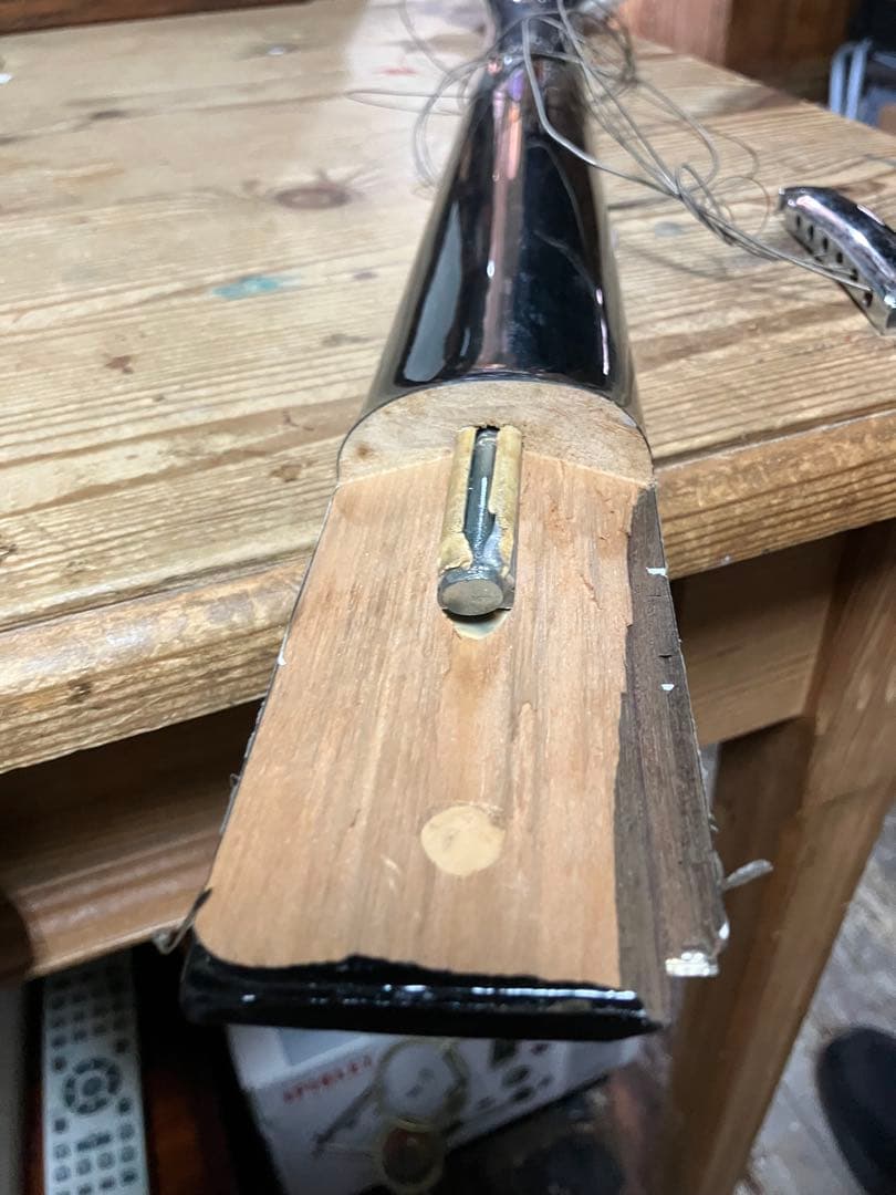 KISS キッス　ステージで破壊されたSilvertone エレキギター ネック