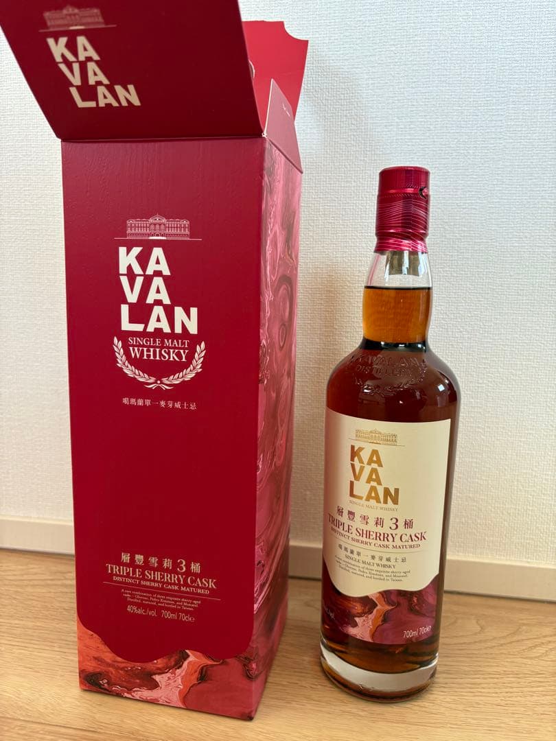 カバラン（KAVALAN）トリプルシェリーカスク