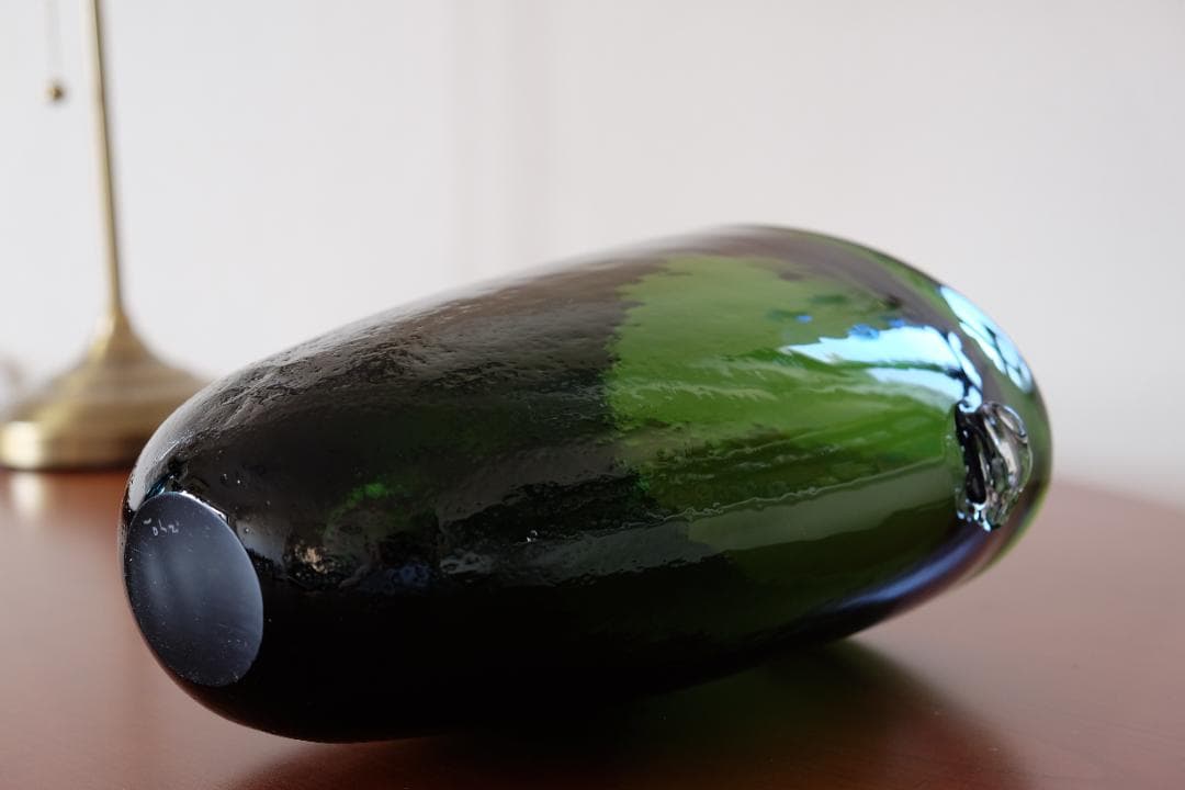 西山亮 民藝品 吹きガラス 花瓶 花器 骨董 横山秀樹 舩木倭帆 ガラス グラス