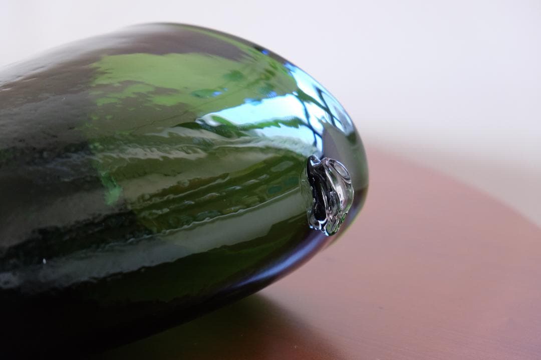 西山亮 民藝品 吹きガラス 花瓶 花器 骨董 横山秀樹 舩木倭帆 ガラス グラス