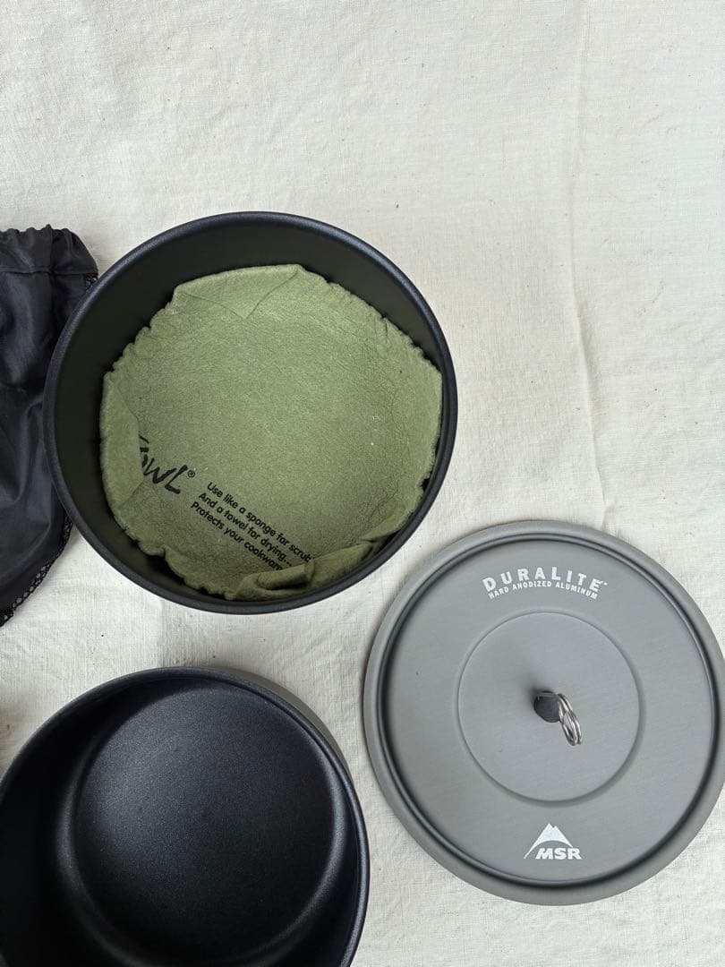 ② 未使用　ミニ　MSR DURALITE クッカーセット