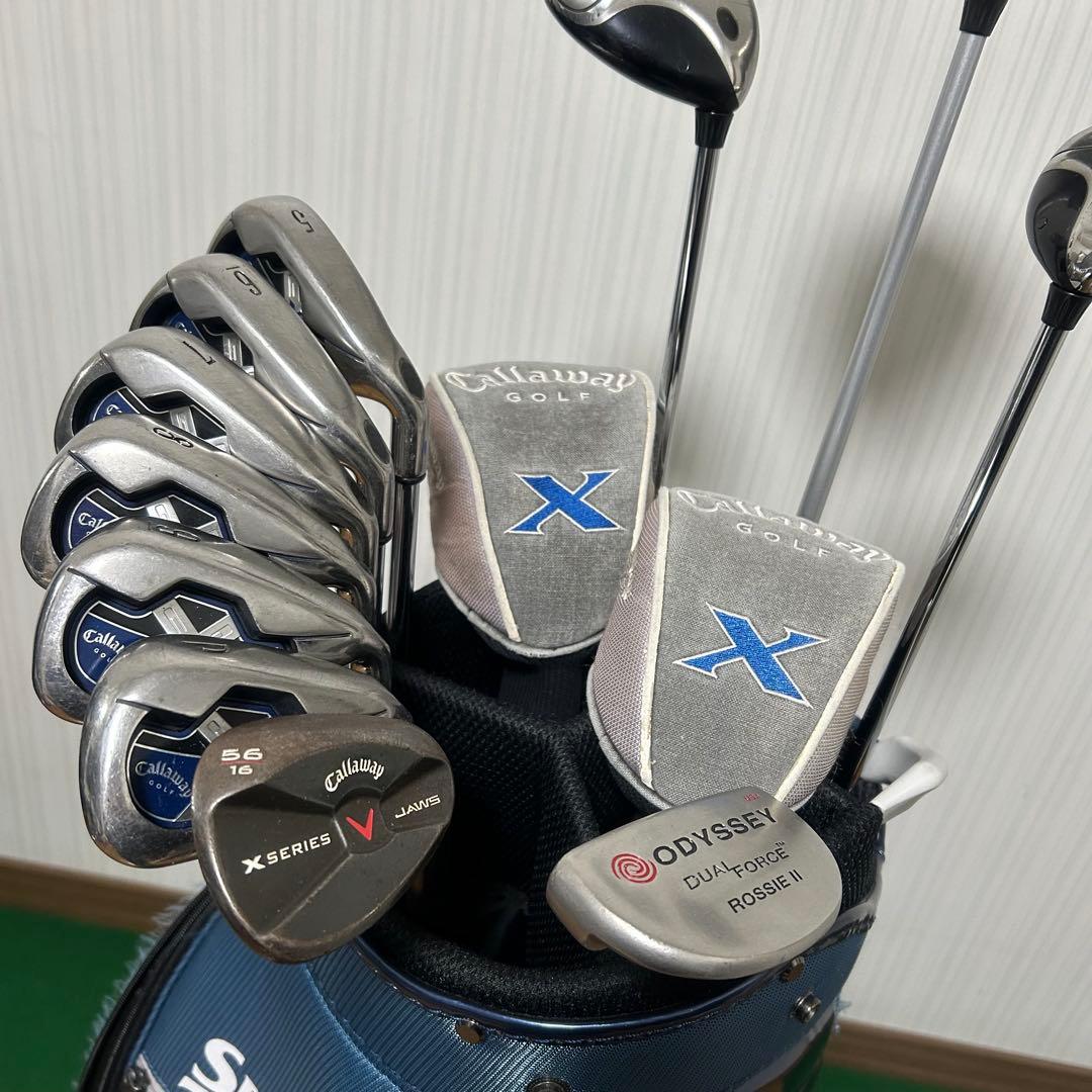 キャロウェイ ウォーバード X18 スリクソン メンズ ゴルフクラブ セット