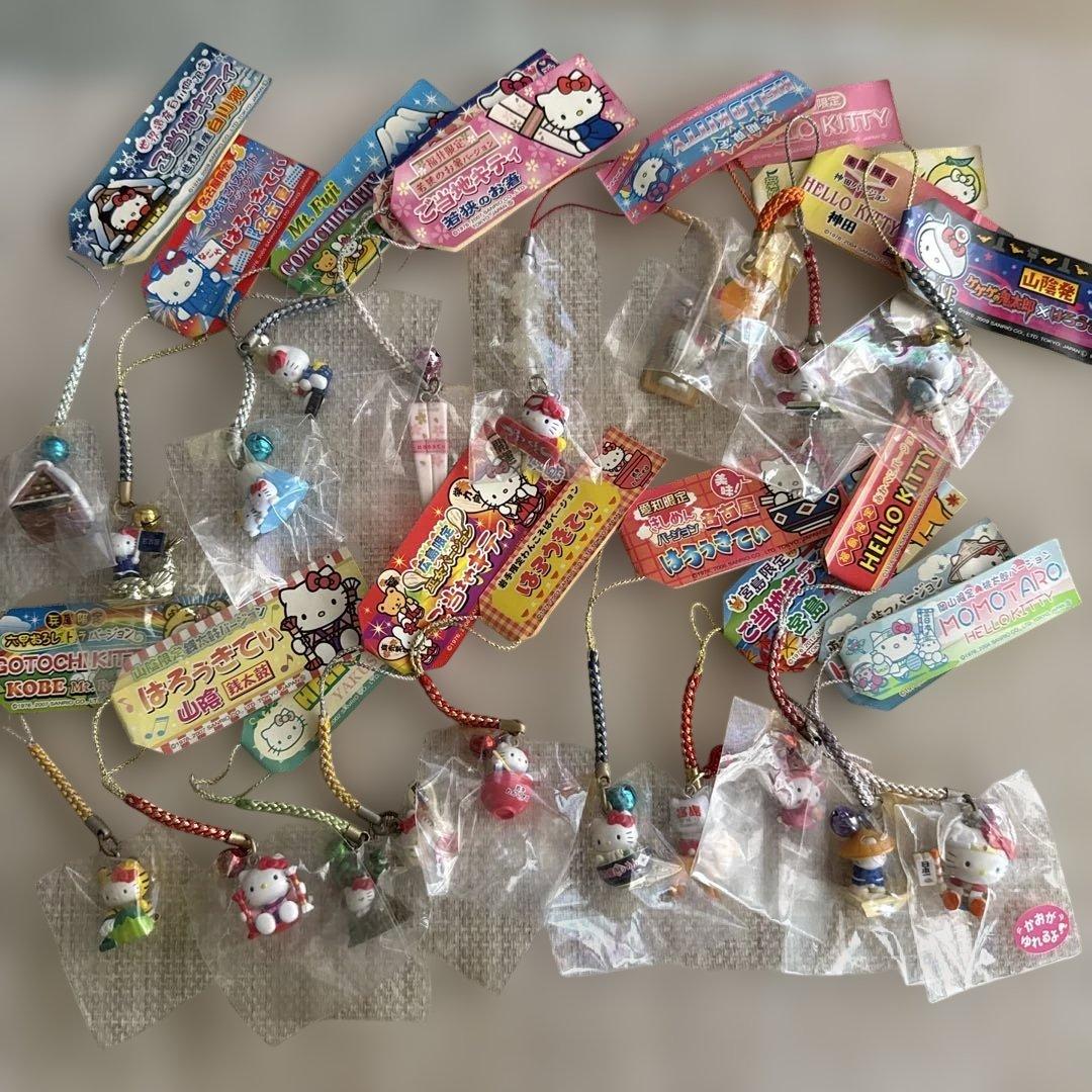 ハローキティ ストラップセット