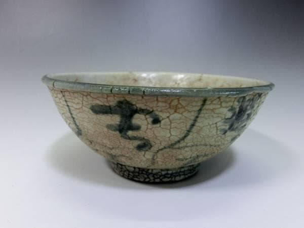 茶碗■安南呉須染付碗 古渡 古鉢 酒盃 青華 中国古美術 唐物 時代物 骨董品■