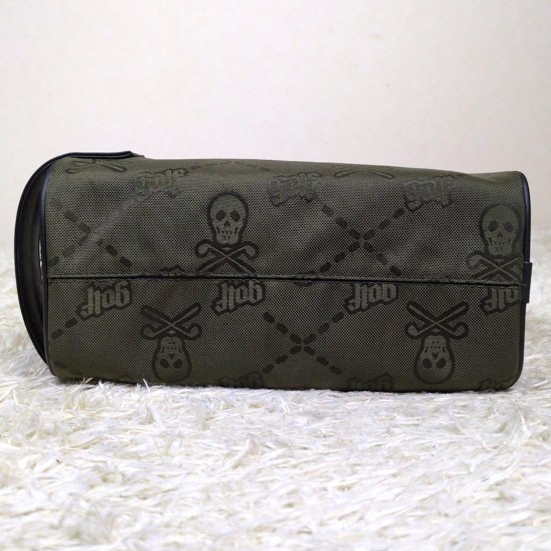 美品✨ マークアンドロナ カートバッグ スカル ナイロン カーキ