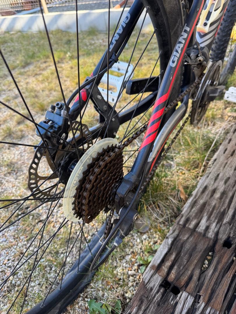 m*a様 Giant マウンテンバイク 27.5インチ レッド/ブラック