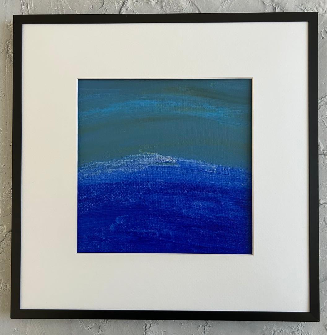 原画/抽象画/モダンアート/現代アート/アクリル画 EARLY MORNING海