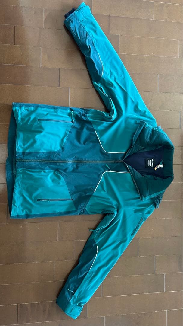 サロモン SALOMON BRILLIANT JKT Ｌサイズ　グリーン
