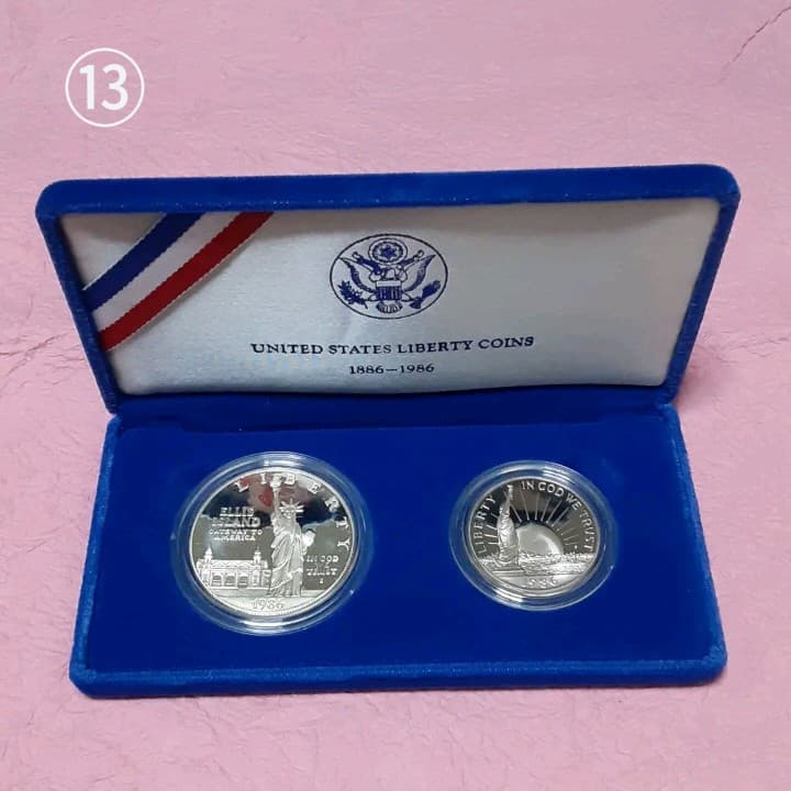 【最終】⑬アメリカ リバティ 自由の女神 1886-1986